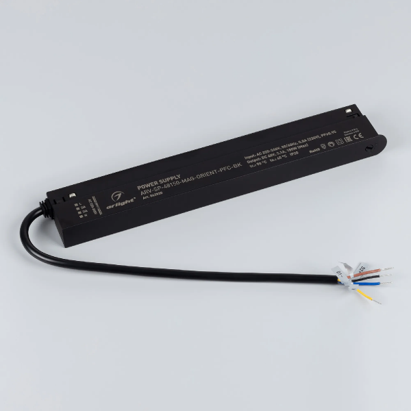 Блок питания ARV-SP-48150-MAG-ORIENT-PFC-BK (48V, 3.1A, 150W) (Arlight, IP20 Пластик, 5 лет) 042920