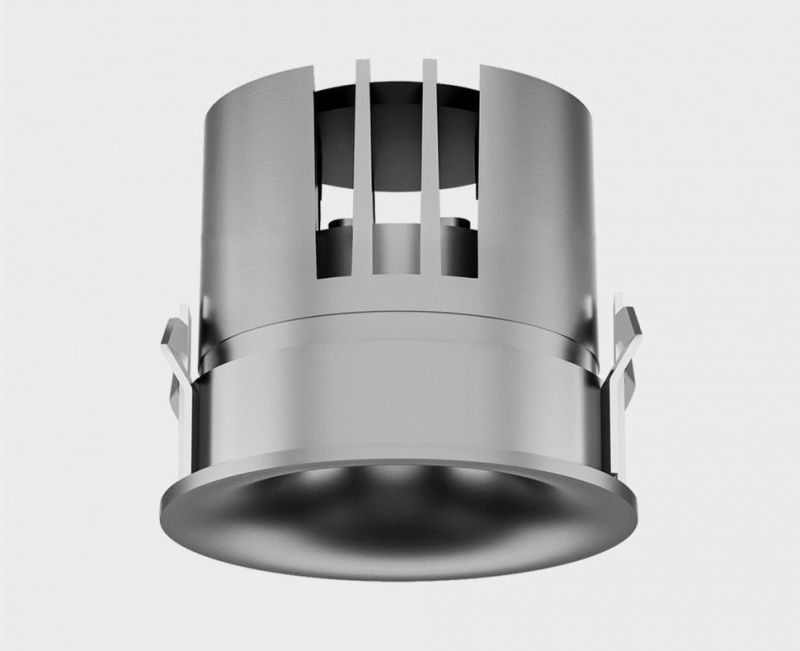 IT014-0208 nickel светильник встраиваемый влагозащищенный
