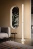 Торшер Modula Twisted light grey/plisse