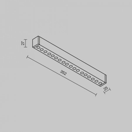 Трековый светильник Technical TR082-4-18WTW-M-W