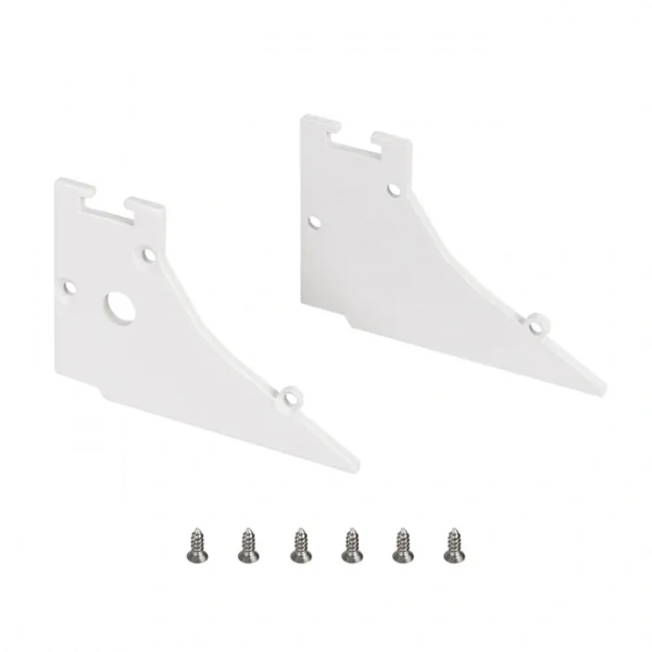 Заглушка FANTOM-W45-BEVEL WHITE (Arlight, Металл) 039954