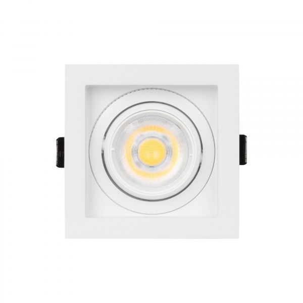 Светильник MS-VORTEX-BUILT-S90x90-12W Warm3000 (WH-WH, 40 deg, 230V) (Arlight, IP20 Металл, 5 лет) 057914