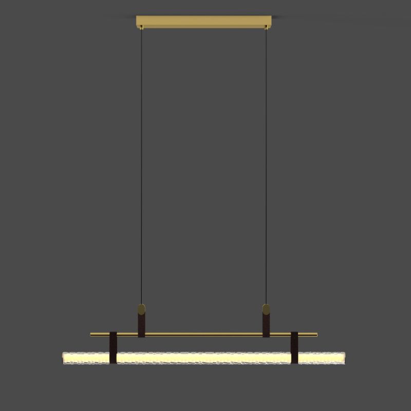 Подвесной светильник Delight Collection 8501P/L brass/clear