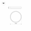 Светильник LGD-GIRO-R300-30W Day4000 (GR, 110 deg, 230V) (Arlight, IP54 Металл, 3 года) 032425