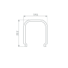 Экран ARH-WIDE-(B)-H20-2000 RRC Clear-PM (Arlight, Пластик) 018875
