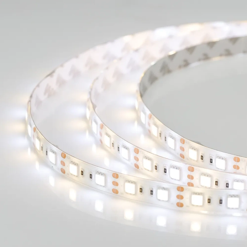 Светодиодная лента герметичная RTW-SE-B60-12mm 12V White-MIX (14.4 W/m, IP65, 5060, 5m) (Arlight, Изменяемая ЦТ) 020559(2)