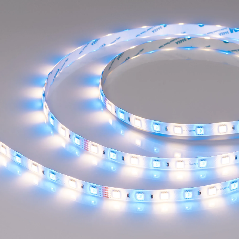 Светодиодная лента RTW-SE-B60-10mm 24V RGBW-Warm (14.4 W/m, IP65, 5060, 5m) (Arlight, Открытый) 034185