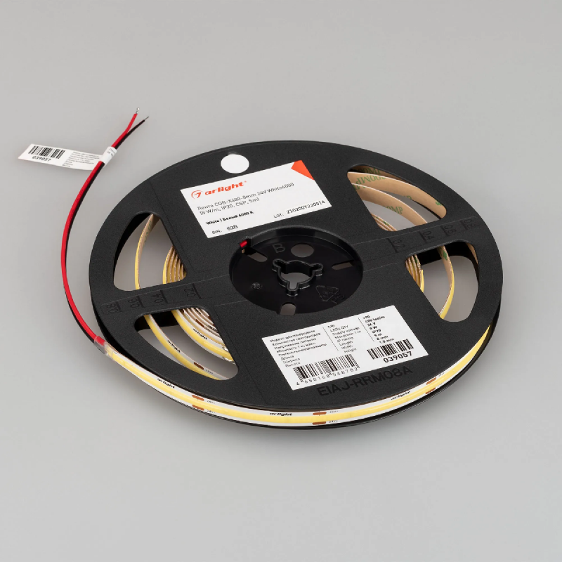Светодиодная лента COB-X480-8mm 24V White6000 (8 W/m, IP20, CSP, 5m) (Arlight, -) 039057