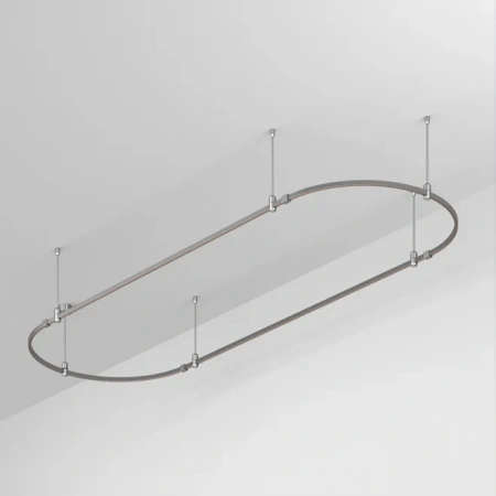 Основание ART-APRIORI-OVAL-ROD-400-3000x1000 (TN) (Arlight, IP20 Металл, 3 года) 050197