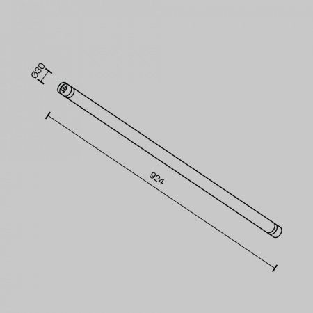 Светильник Technical C148CL-L900-13W3K-B