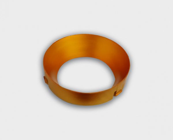 Ring for 10W gold кольцо для светильника