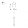 Светильник OXOR-LEIS-500x588-50W Day4000 (BK, 120 deg, 230V) IP65 (Arlight, -) 052466