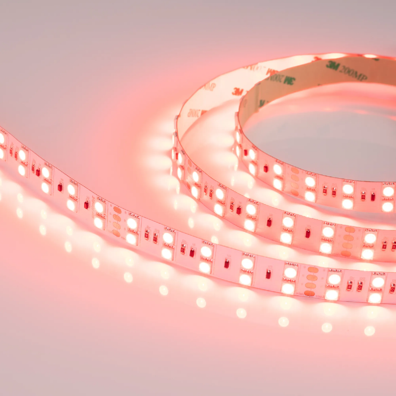 Светодиодная лента RT 2-5000 36V RGB 2X2 (5060, 600 LED, LUX) (Arlight, 26 Вт/м, IP20) 015080