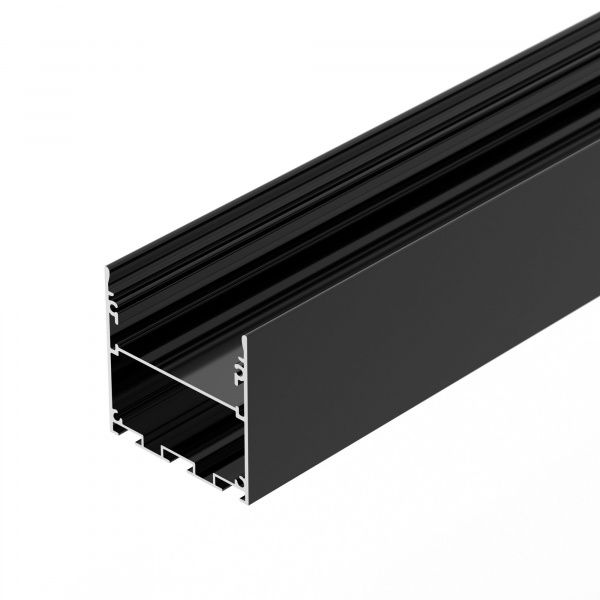 Профиль LINE-M-5050-2000 BLACK (Arlight, Алюминий) 053403