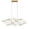 Люстра Delight Collection Molecular 14 black/gold