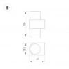 Светильник SP-SPICY-WALL-MINI-TWIN-S104x39-2x3W Warm3000 (WH, 40 deg, 230V) (Arlight, IP20 Металл, 3 года) 035560