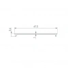 Экран STRETCH-S-50-CEIL-CENTER-40m OPAL (GAMMA50) (Arlight, -) 045462
