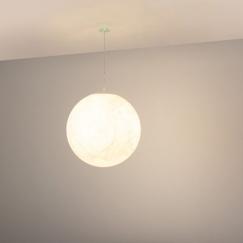 Светильник SP-SILKA-HANG-R400-12W Warm2700 (WH, 330 deg, 230V) (Arlight, IP20 Натуральный шелк, 3 года) 056880