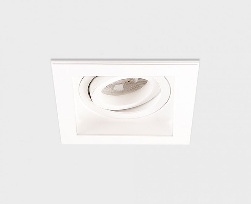 DY-1681 white светильник встраиваемый поворотный