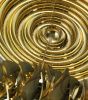 Подвесной светильник Verpan SPIRAL SP1 GOLD