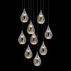 Подвесной светильник MD24001004-9A chrome/clear