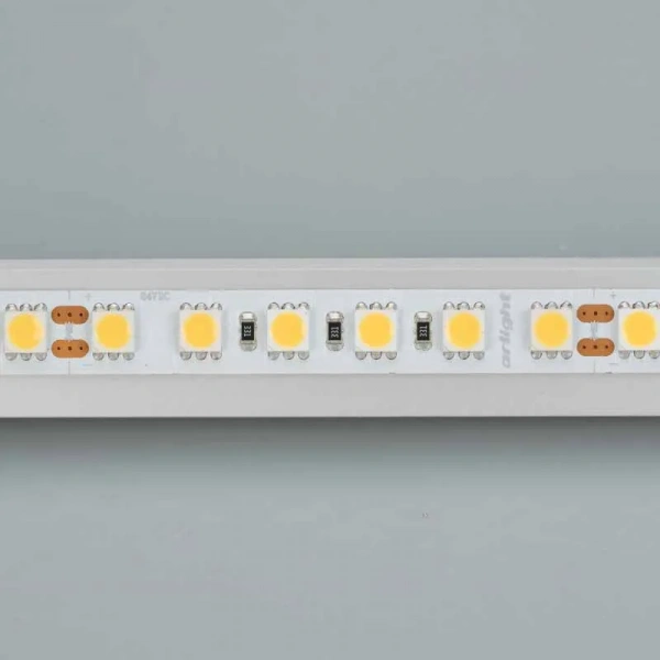 Светодиодная лента RT 6-5050-96 24V Day4000 3x (480 LED) (Arlight, 23 Вт/м, IP20) 017424