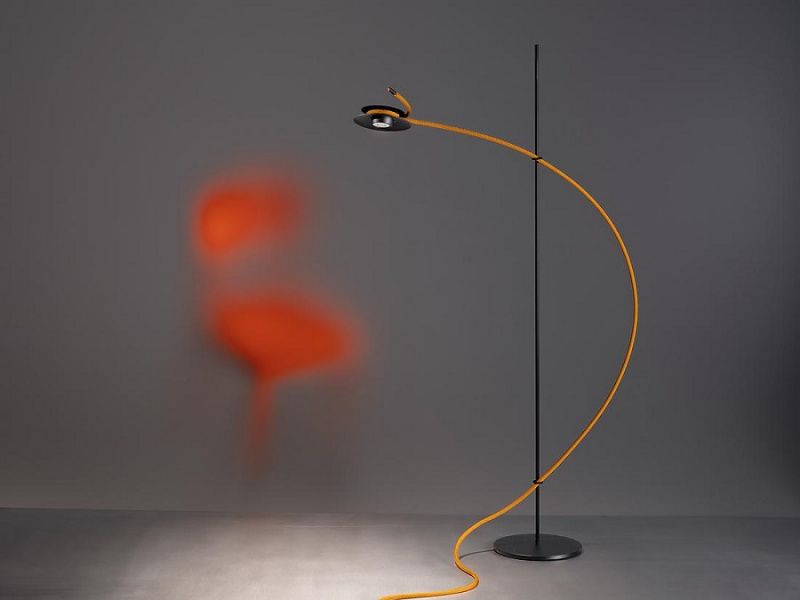 Торшер Ingo Maurer Ms. Bowjangles Orange LED