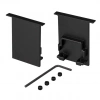 Заглушка SL-COMFORT-3551-F BLACK глухая (Arlight, Металл) 031787