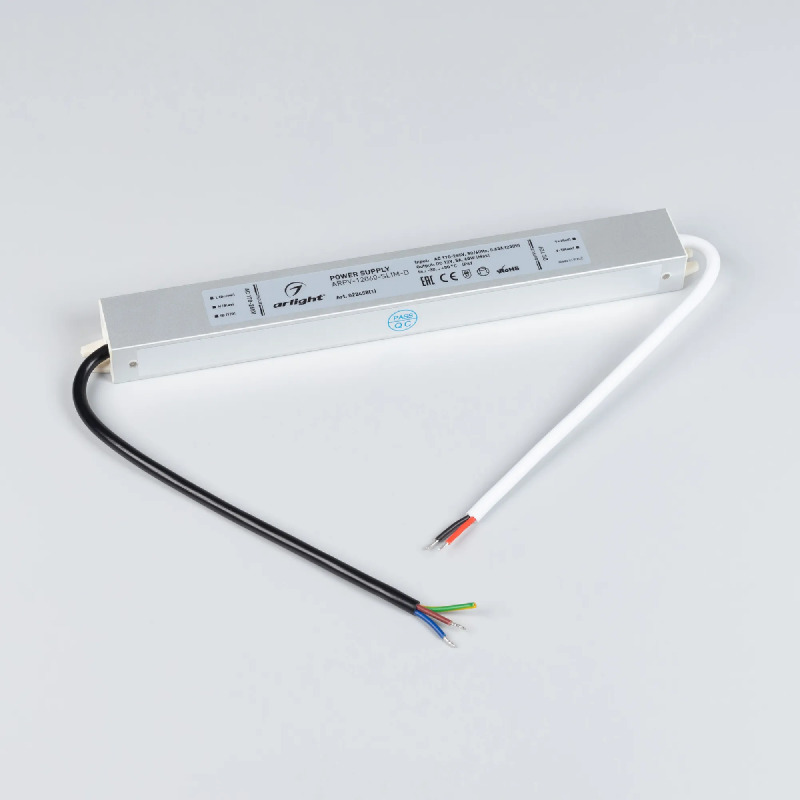 Блок питания ARPV-12060-SLIM-D (12V, 5A, 60W) (Arlight, IP67 Металл, 3 года) 022458(1)