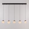 Подвесной светильник MD25030003-5B matt black/clear