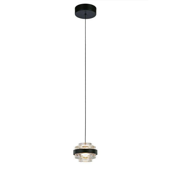 Подвесной светильник MD22030002-1A black/clear