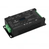 Декодер SMART-K55-DMX (12-24V, 5x6A, XLR3) (Arlight, Металл) 028449