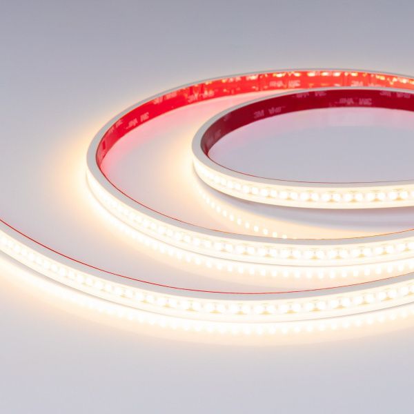 Светодиодная лента герметичная RTW-PS-A180-12mm 48V Warm2700-CX2 (19 W/m, IP67, 10m) (Arlight, CRI>90) 063805