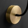 Настенный светильник MT9016-1W brass