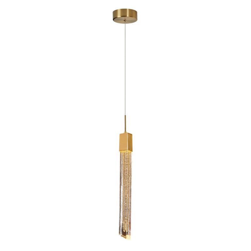 Подвесной светильник Delight Collection OD2510-1 gold/smoky