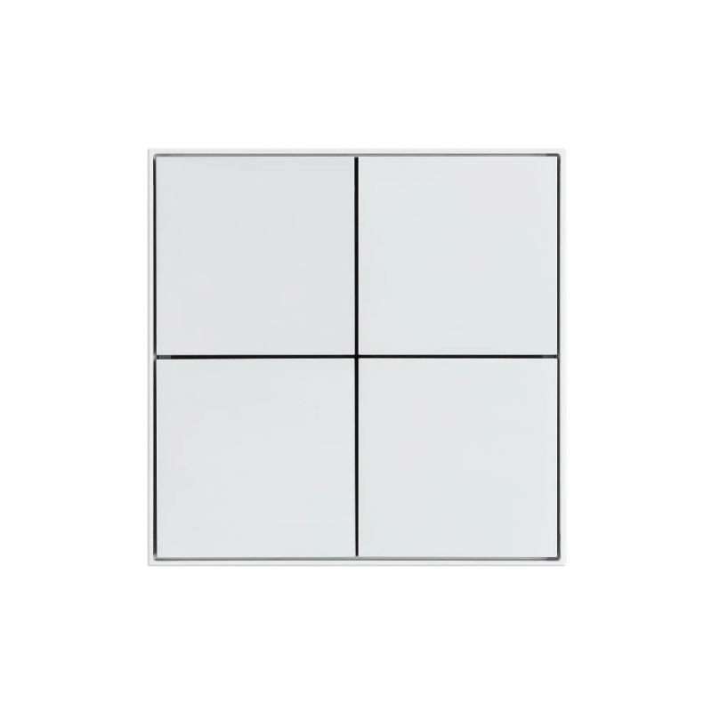 INTELLIGENT ARLIGHT Кнопочная панель KNX-304-23-IN White (BUS, Frame) (IARL, IP20 Металл, 2 года) 038401