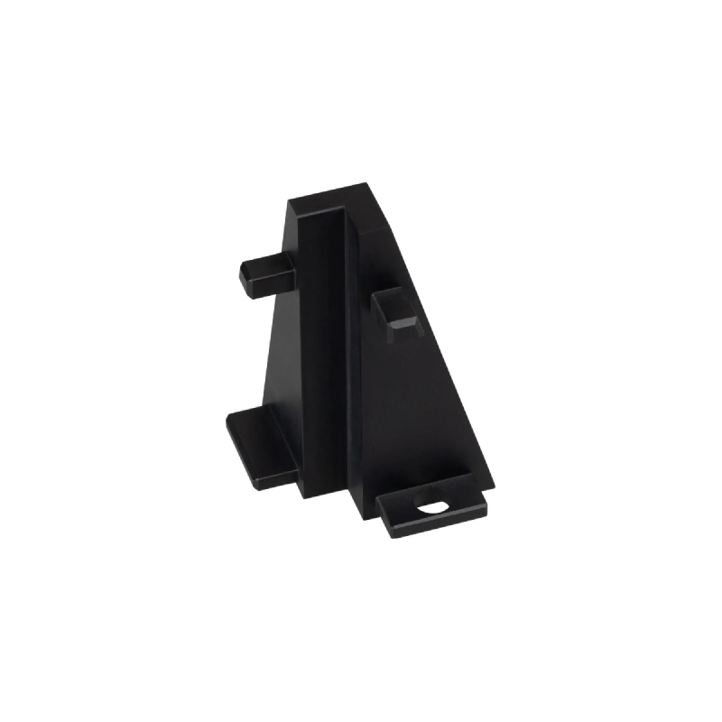 Внешний угол PLINTUS-H40 BLACK  (Arlight, Металл) 052405
