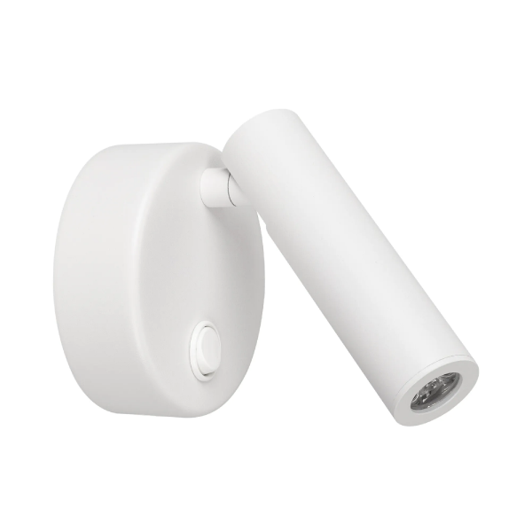 Светильник SP-BED-R90-3W Warm3000 (WH, 20 deg, 230V) (Arlight, IP20 Металл, 3 года) 031393