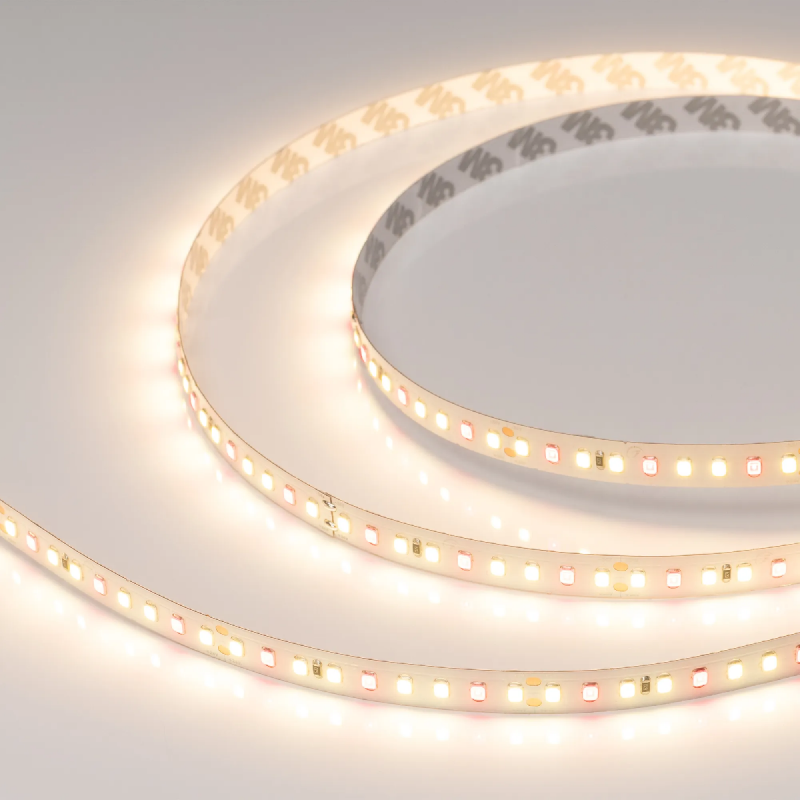 Светодиодная лента FITOLUX-A144-10mm 24V Warm3000-Red (14 W/m, IP20, 2835, 5m) (Arlight, Открытый) 036097