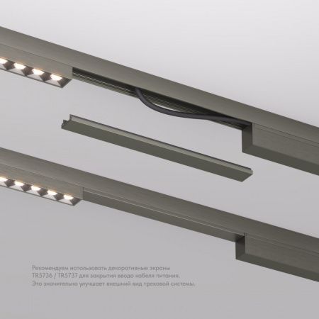 Декоративная заглушка желоба трека SHINE BASE TR5736-DN