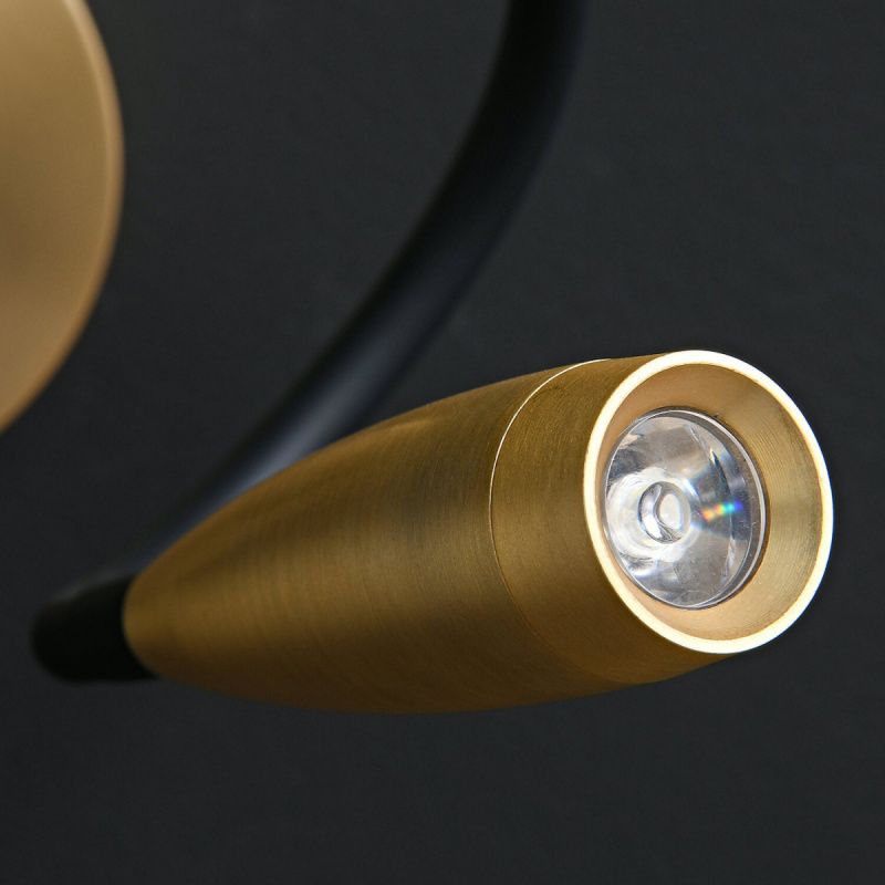 Настенный светильник MT9016-1W brass
