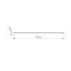 Экран ARH-POWER-W200-2000 OPAL (Arlight, Пластик) 027917