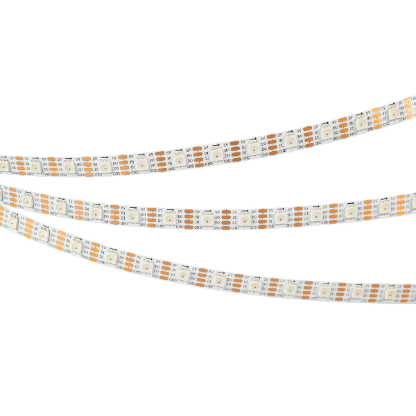 Светодиодная лента SPI-B60-10mm 5V RGB-PX1-BPT (12 W/m, IP20, 5060, 5m) (Arlight, бегущий огонь) 037855