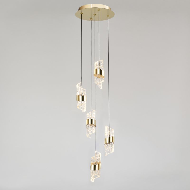 Подвесной светильник MD23001022-5A gold