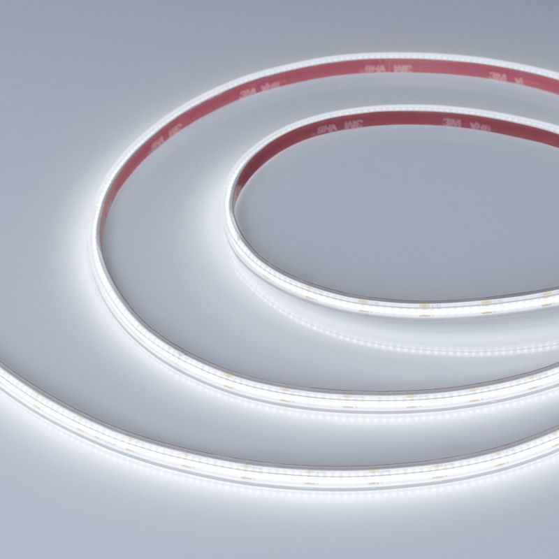 Светодиодная лента герметичная COB-PS-X400-7mm 24V White6000 (7.2 W/m, IP67, 5m) (Arlight, -) 041698(1)