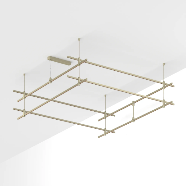 Основание ART-APRIORI-QUADRAT-2-ROD-400-2000x2000 (OG) (Arlight, IP20 Металл, 3 года) 054422