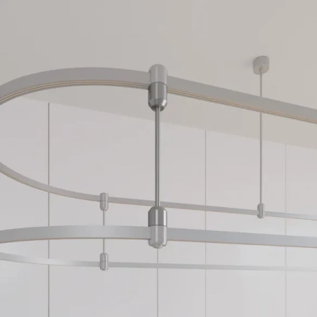 Коннектор жесткий с питанием ART-APRIORI-CON-ROD-A-L260-POWER (TN, вертикальный) (Arlight, IP20 Металл, 3 года) 047822