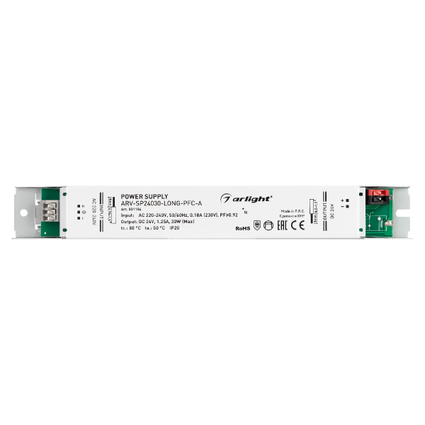 Блок питания Arlight ARV-SP24030-LONG-PFC-A