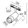 Трековый светильник Technical TR211-1-12W3K-Z-W