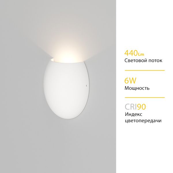 Настенный светодиодный светильник Ledron WWF1106 White